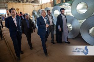 گزارش تصویری//بازدید جمعی از نمایندگان مجلس شورای اسلامی و عضو کمیسیون صنایع و معادن از شرکت های پارس ساختار و فولاد شهریار تبریز با حضور مهندس اباذر رئیس هیئت عامل گروه صنعتی پارس ساختار