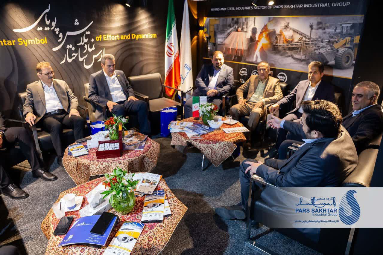 گزارش تصویری//دومین روز حضور صنایع معدنی و فولادی گروه صنعتی پارس ساختار در بیست و دومین نمايشگاه بين المللى متالورژی ایران متافوـ سری اول