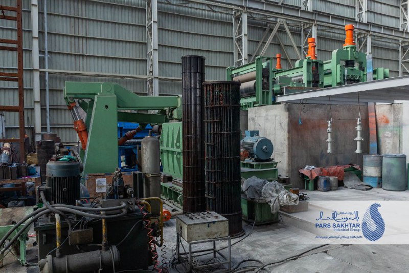گزارش تصویری از ادامه عملیات احداث و استقرار ماشین آلات و تجهیزات مربوطه کارخانجات نورد سرد و گرم شرکت صنایع فولاد شهریار تبریز وابسته به گروه صنعتی پارس ساختار   💎پارس ساختار نماد تلاش و پویایی