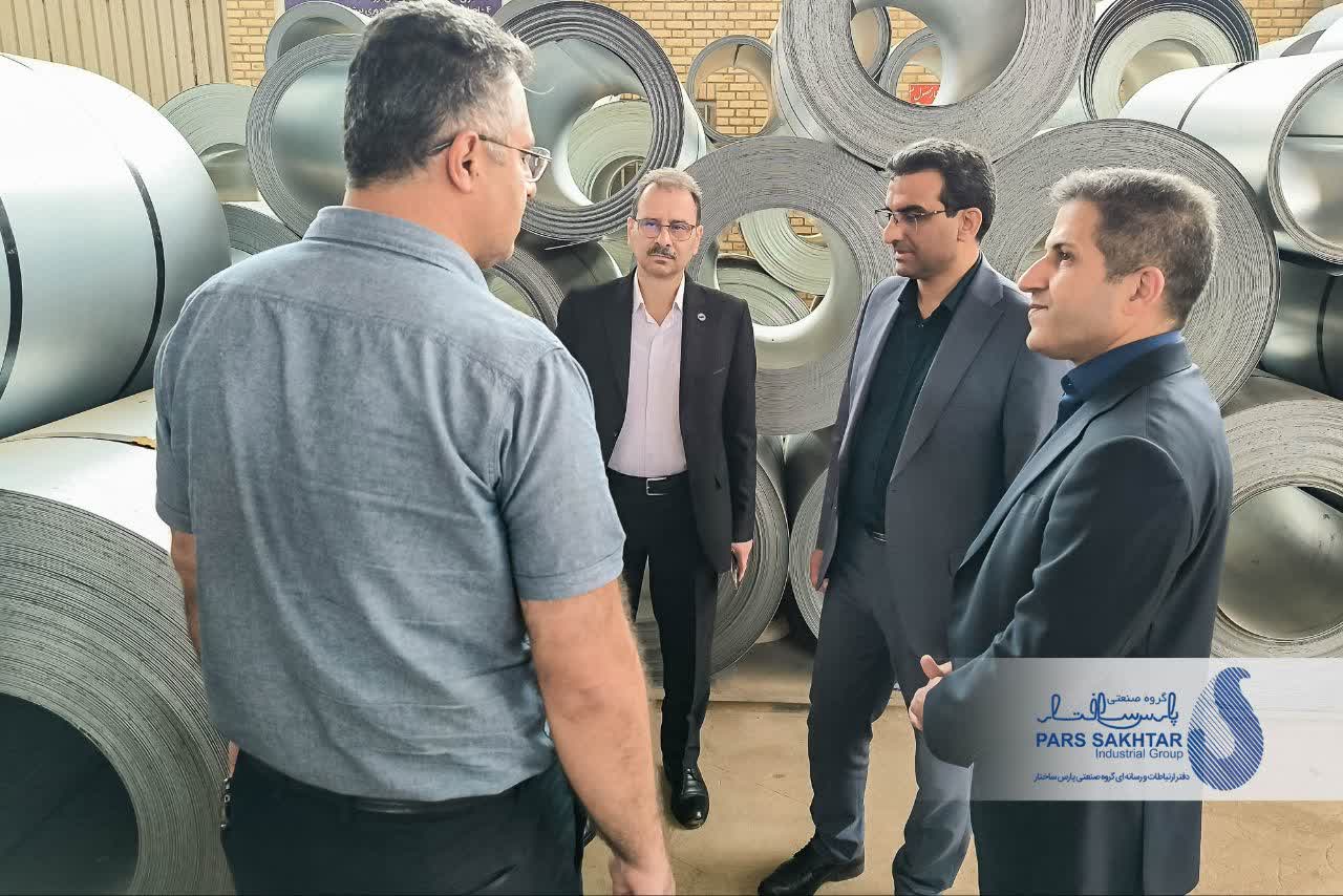 💢بازدید مدیرعامل فولاد متیل اصفهان از شرکت صنایع فولاد شهریار تبریز با حضور دکتر اباذر مدیر ارشد اجرایی گروه صنعتی پارس ساختار