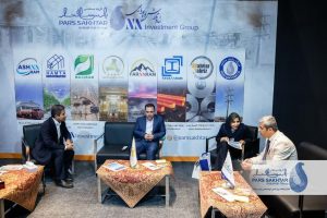 گزارش تصویری از نخستین روز حضور “صنایع معدنی و فولادی گروه صنعتی پارس ساختار”  در بیست و سومین دوره نمايشگاه تبریزمتافو ۱۴۰۵   @parssakhtar