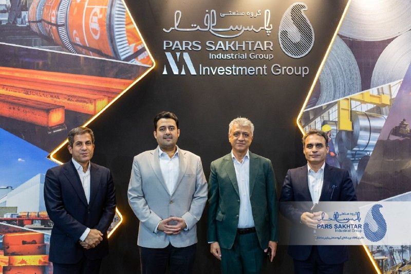 سری اول گزارش تصویری// دومین روز از غرفه “صنایع معدنی و فولادی گروه صنعتی پارس ساختار”  در بیست و سومین دوره نمايشگاه تبریزمتافو ۱۴۰۵ با حضور مهندس اباذر رئیس هیئت عامل گروه صنعتی پارس ساختار
