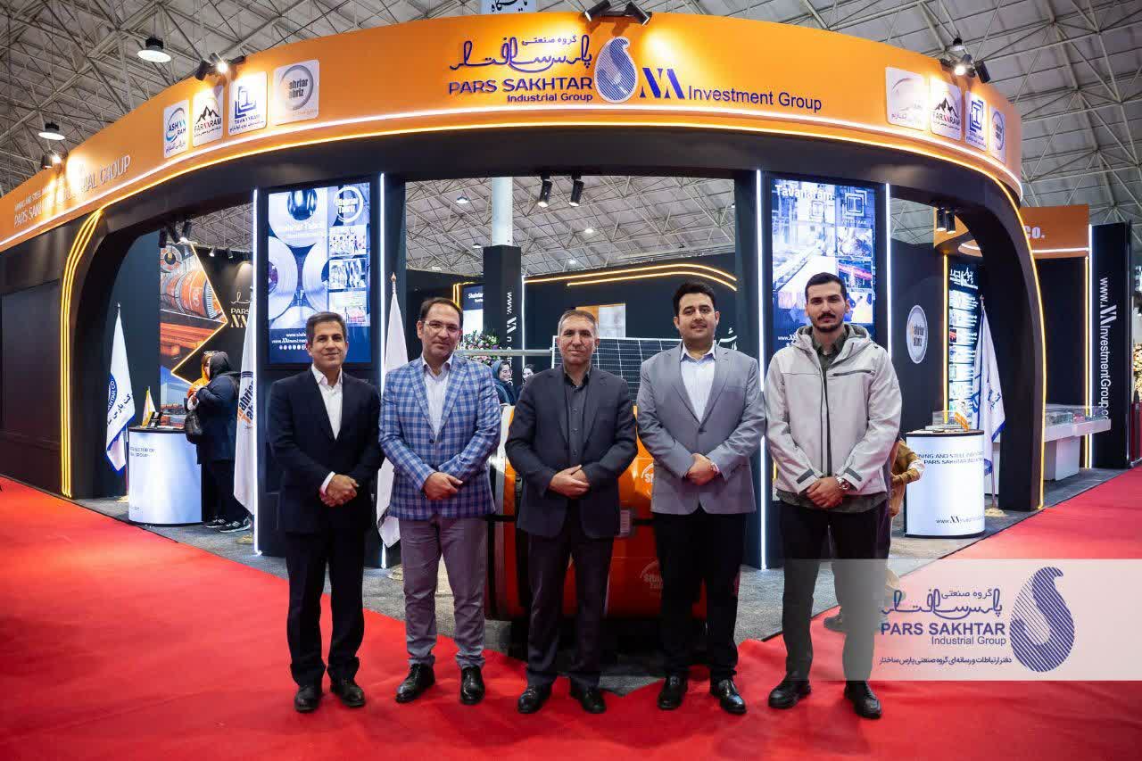 گزارش تصویری از نخستین روز حضور “صنایع معدنی و فولادی گروه صنعتی پارس ساختار”  در بیست و سومین دوره نمايشگاه تبریزمتافو ۱۴۰۵   @parssakhtar
